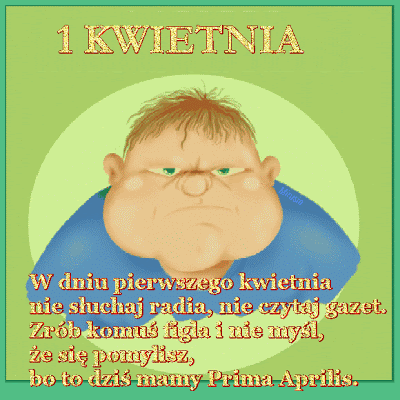 1 kwietnia Prima Aprilis zrób komuś figla